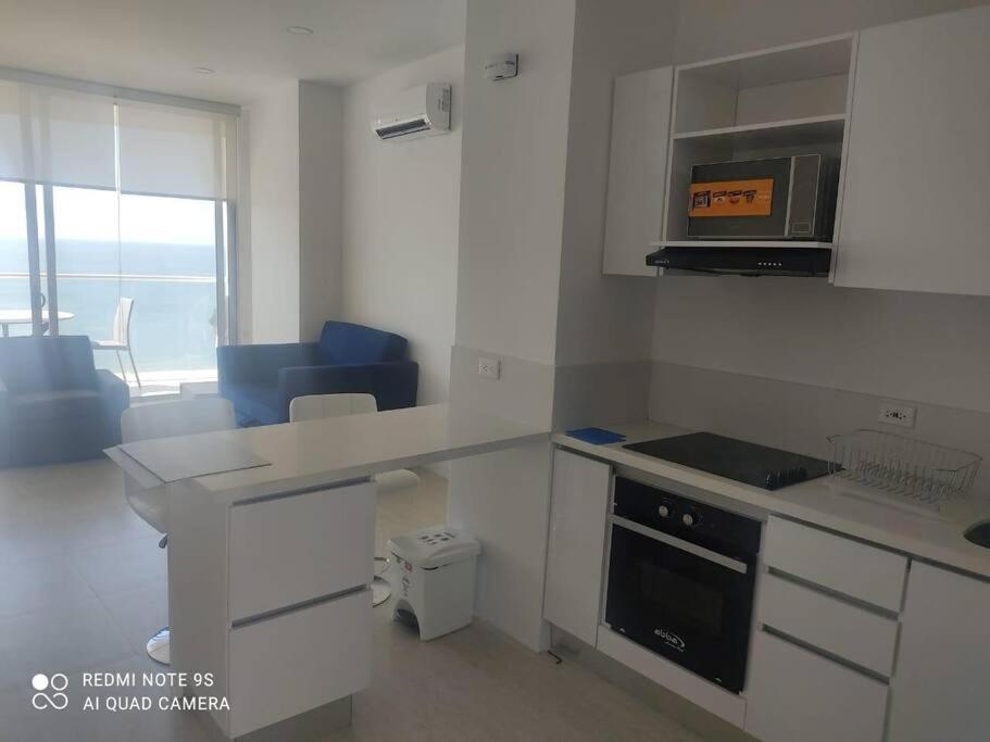 Magnifico Apartamento Con Vista Y Salida Al Mar Santa Marta  Zewnętrze zdjęcie