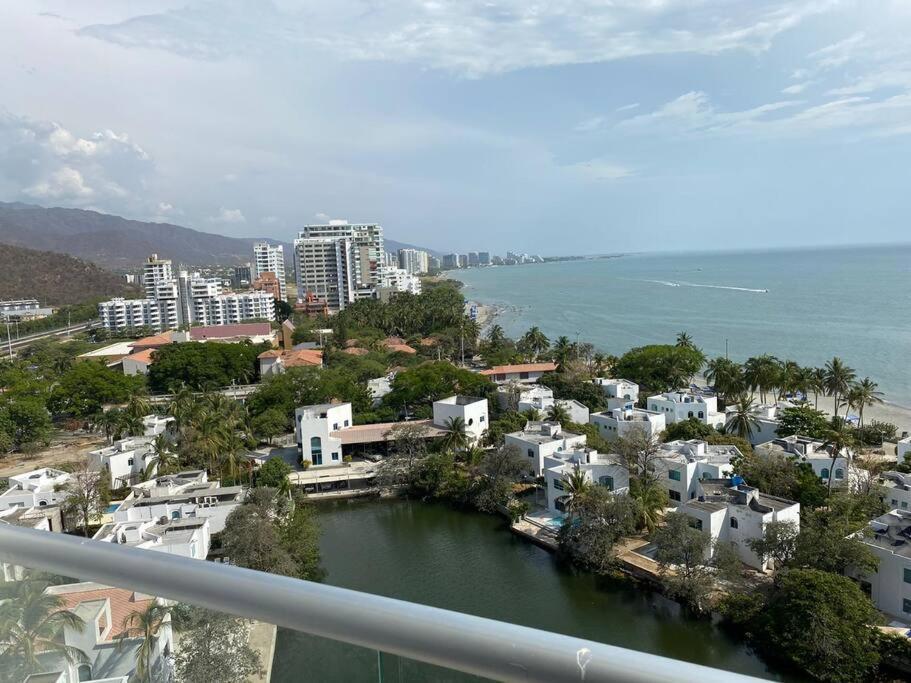 Magnifico Apartamento Con Vista Y Salida Al Mar Santa Marta  Zewnętrze zdjęcie