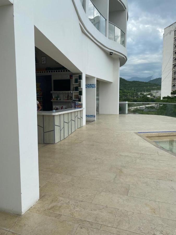 Magnifico Apartamento Con Vista Y Salida Al Mar Santa Marta  Zewnętrze zdjęcie