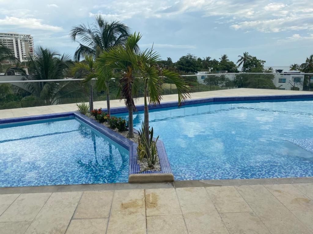 Magnifico Apartamento Con Vista Y Salida Al Mar Santa Marta  Zewnętrze zdjęcie